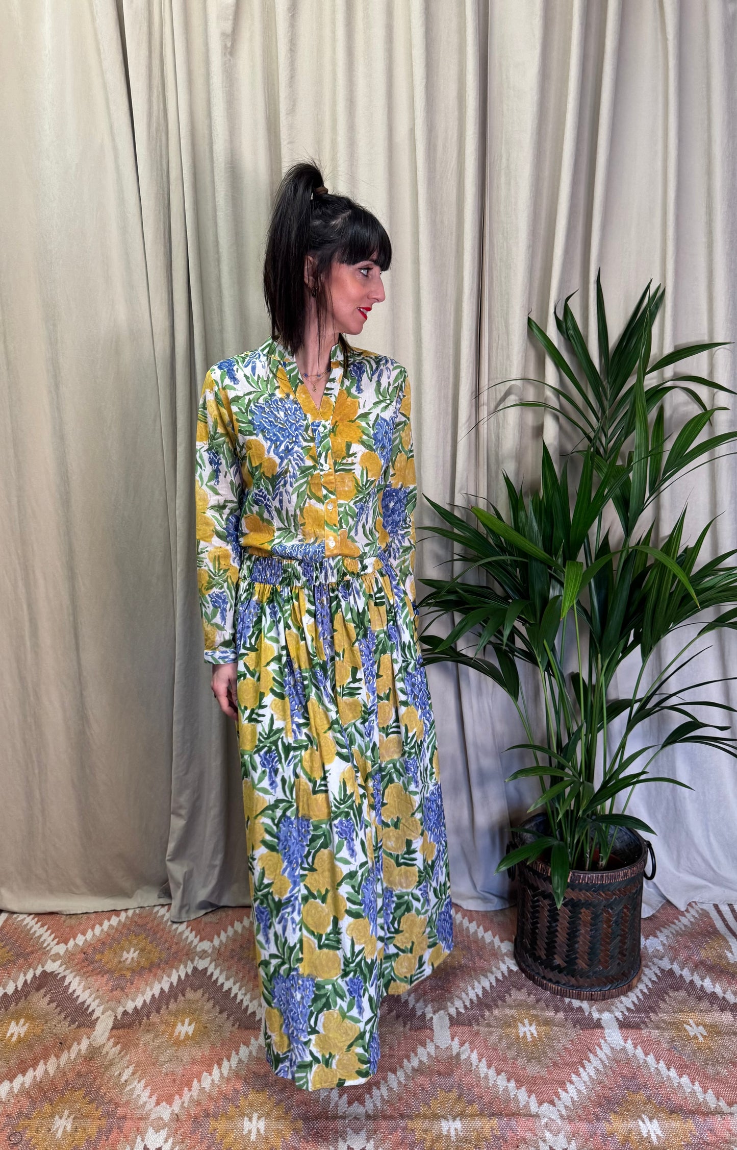 Camicia Glicine XIWIKJ