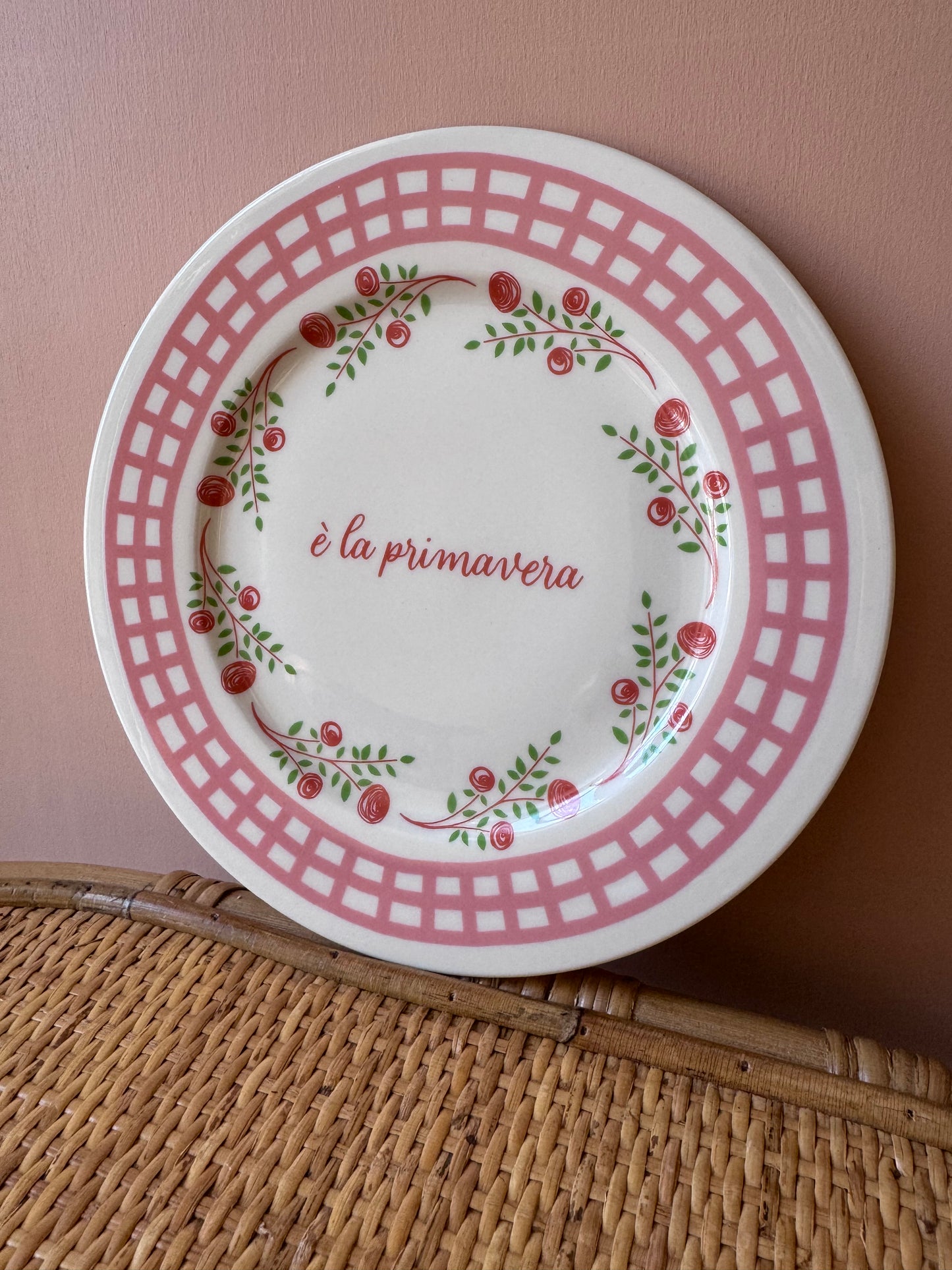 Piatto ILARIA.I “é la primavera”