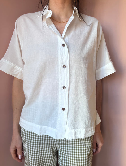 Camicia bianca BottegaChilometriZero