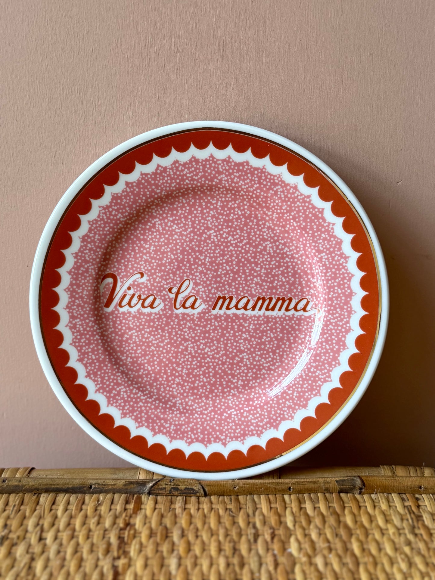 Piatto ILARIA.I “Viva la mamma”
