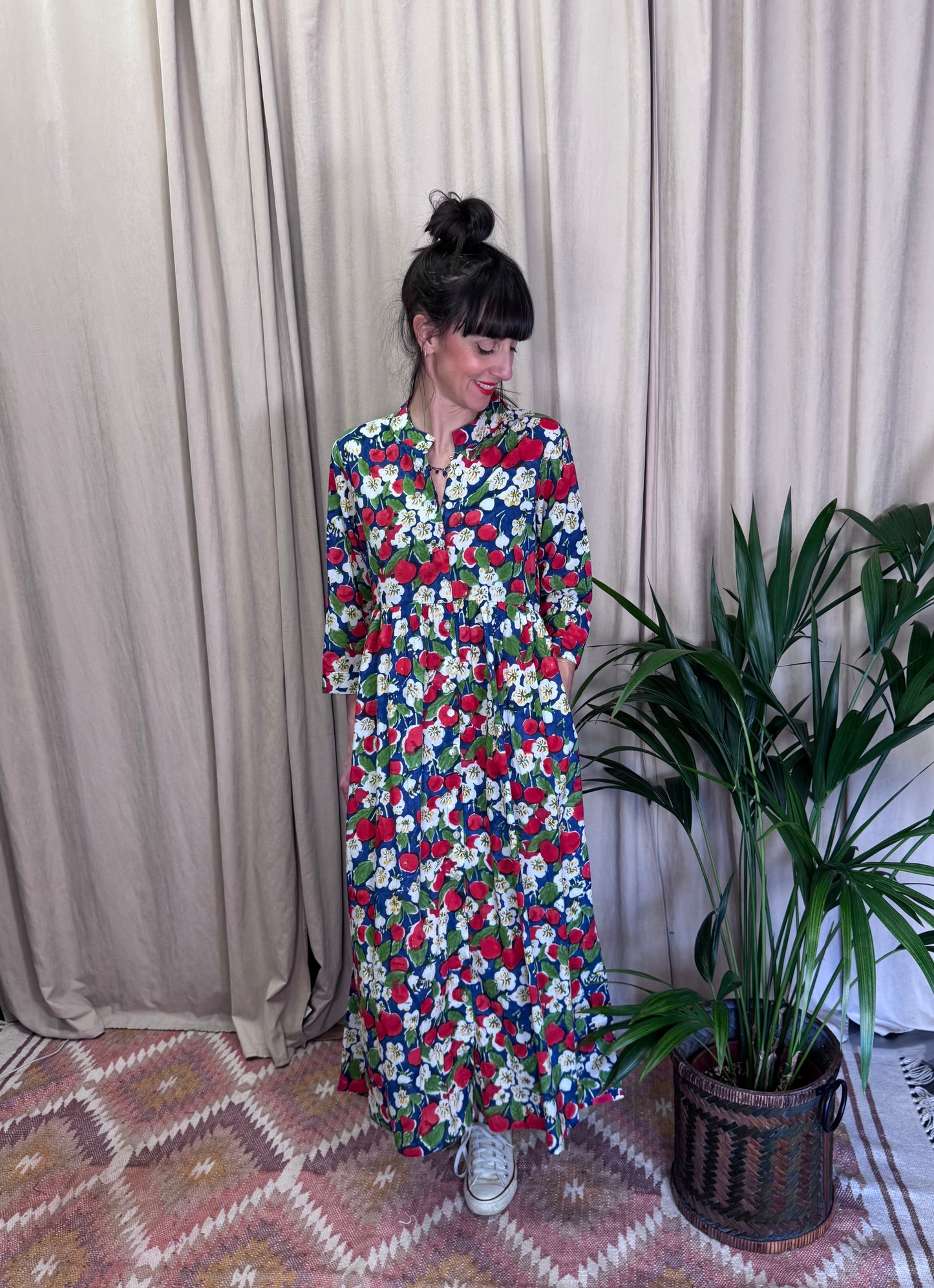 Abito/kimono coreana Ciliegie Xiwikj