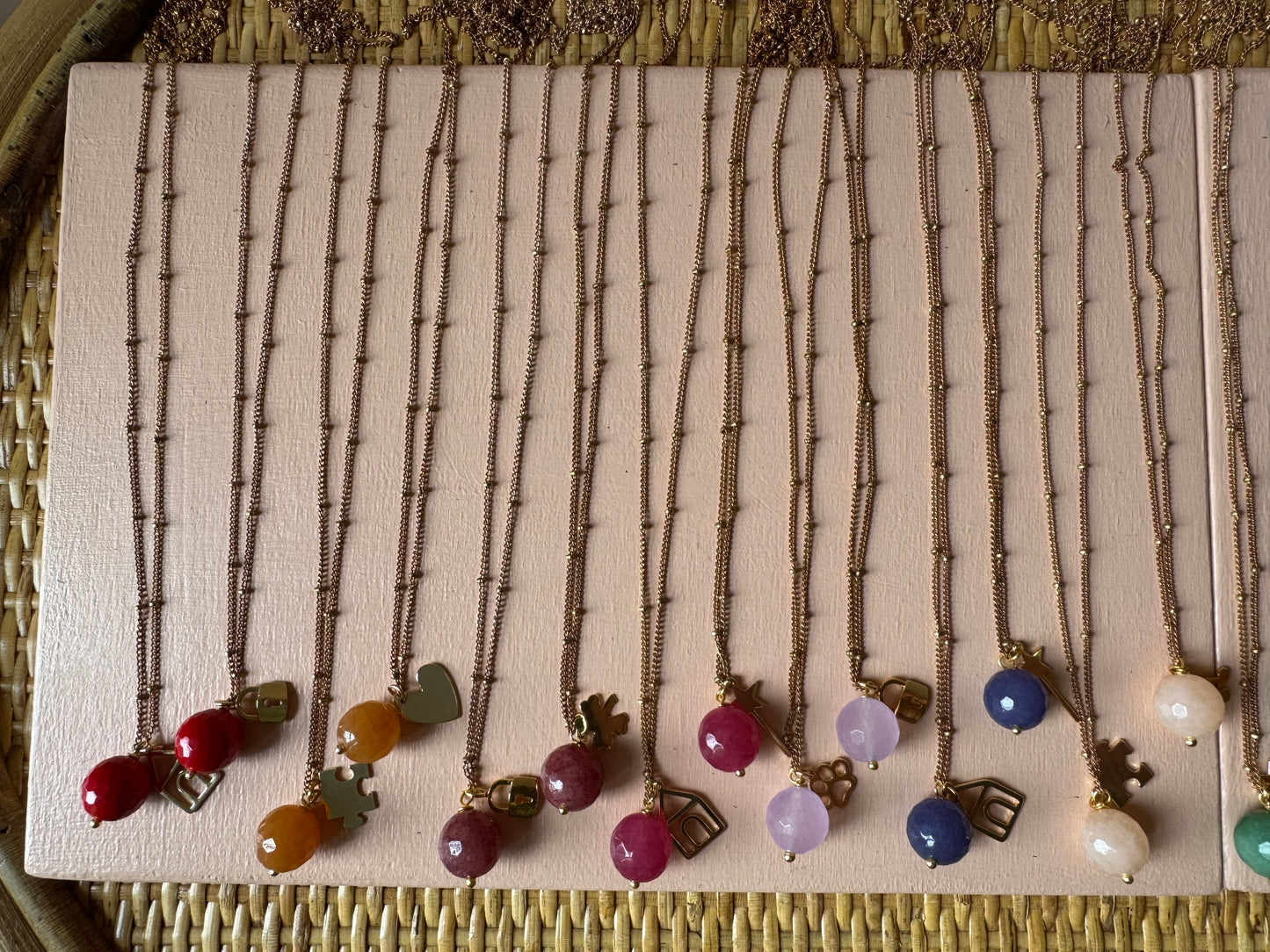 Collane Caramella BriocheHandMade pallina 12mm