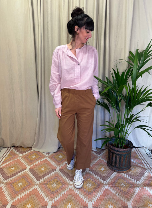 Camicia rosa Pomandére