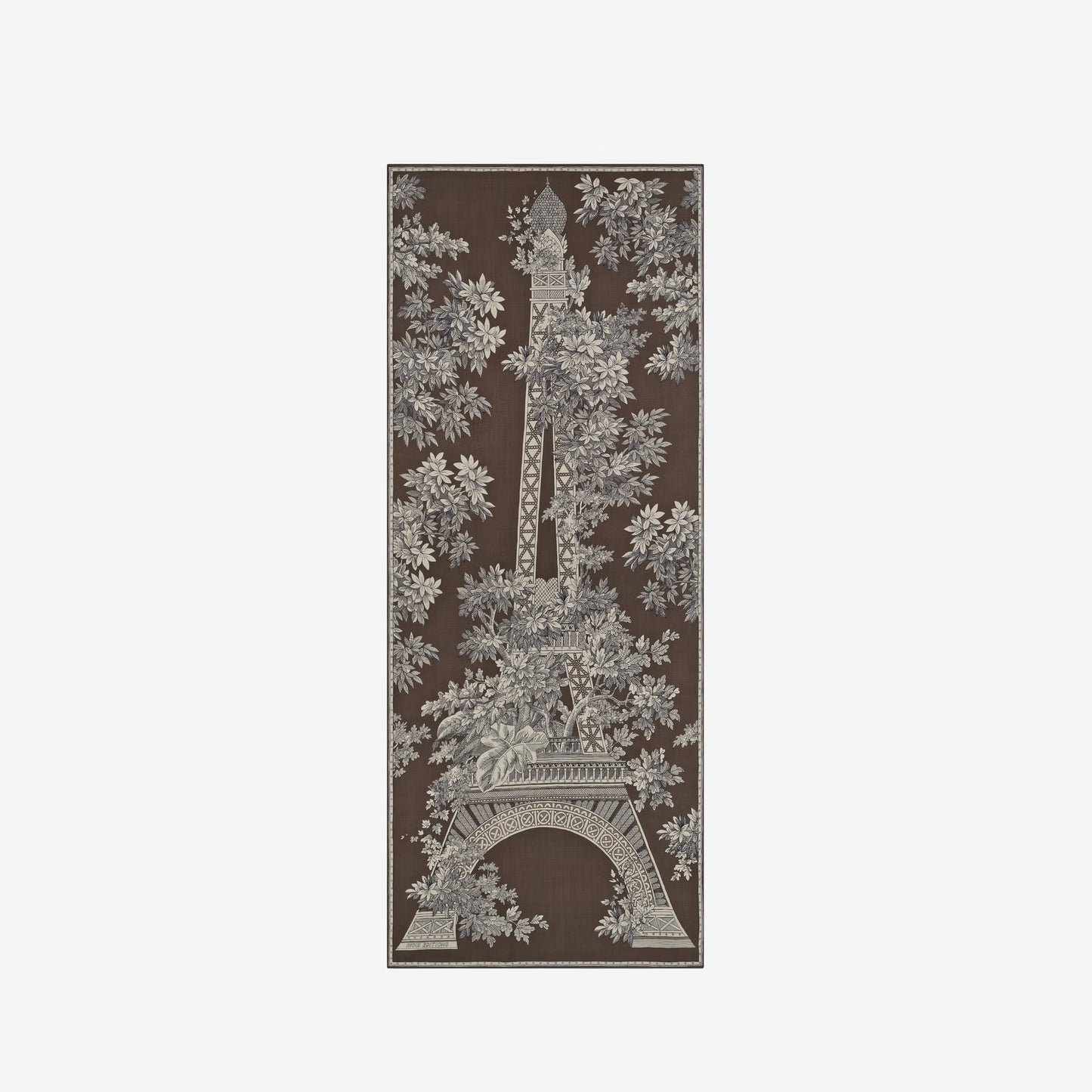 Sciarpa 1889 marrone INOUI