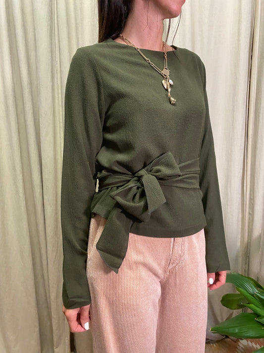 Camicia fiocco Bosco Pomandère