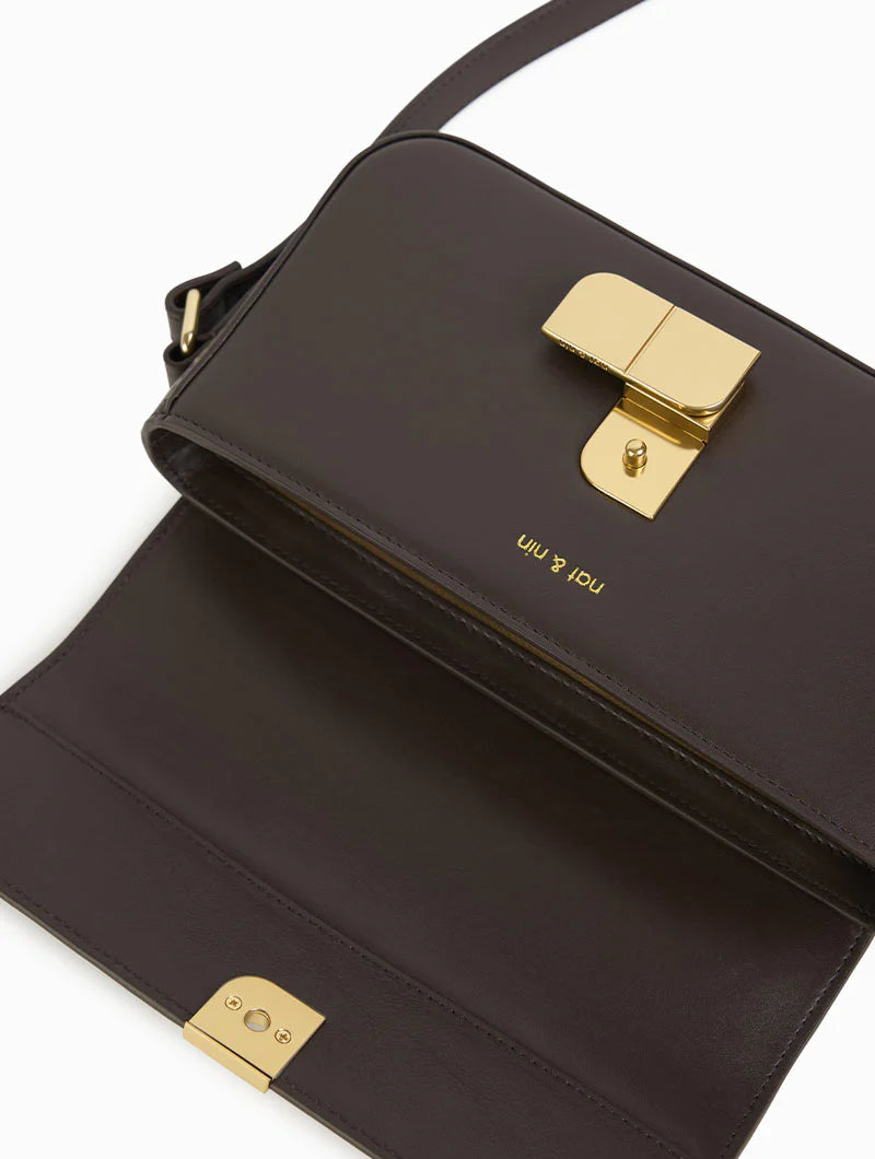 Borsa Alice small Ebano Nat&Nin