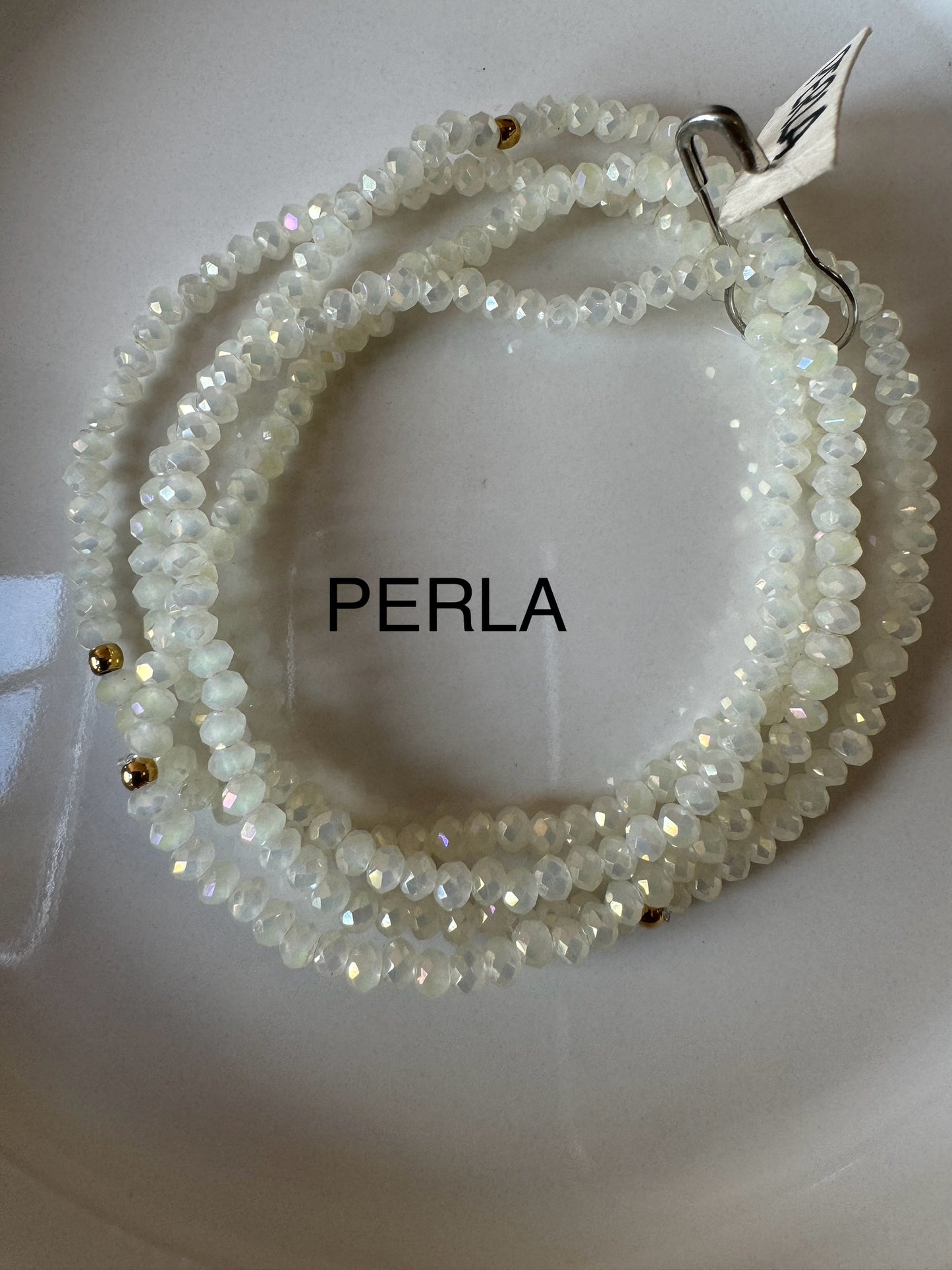 Bracciali cristallini elastici