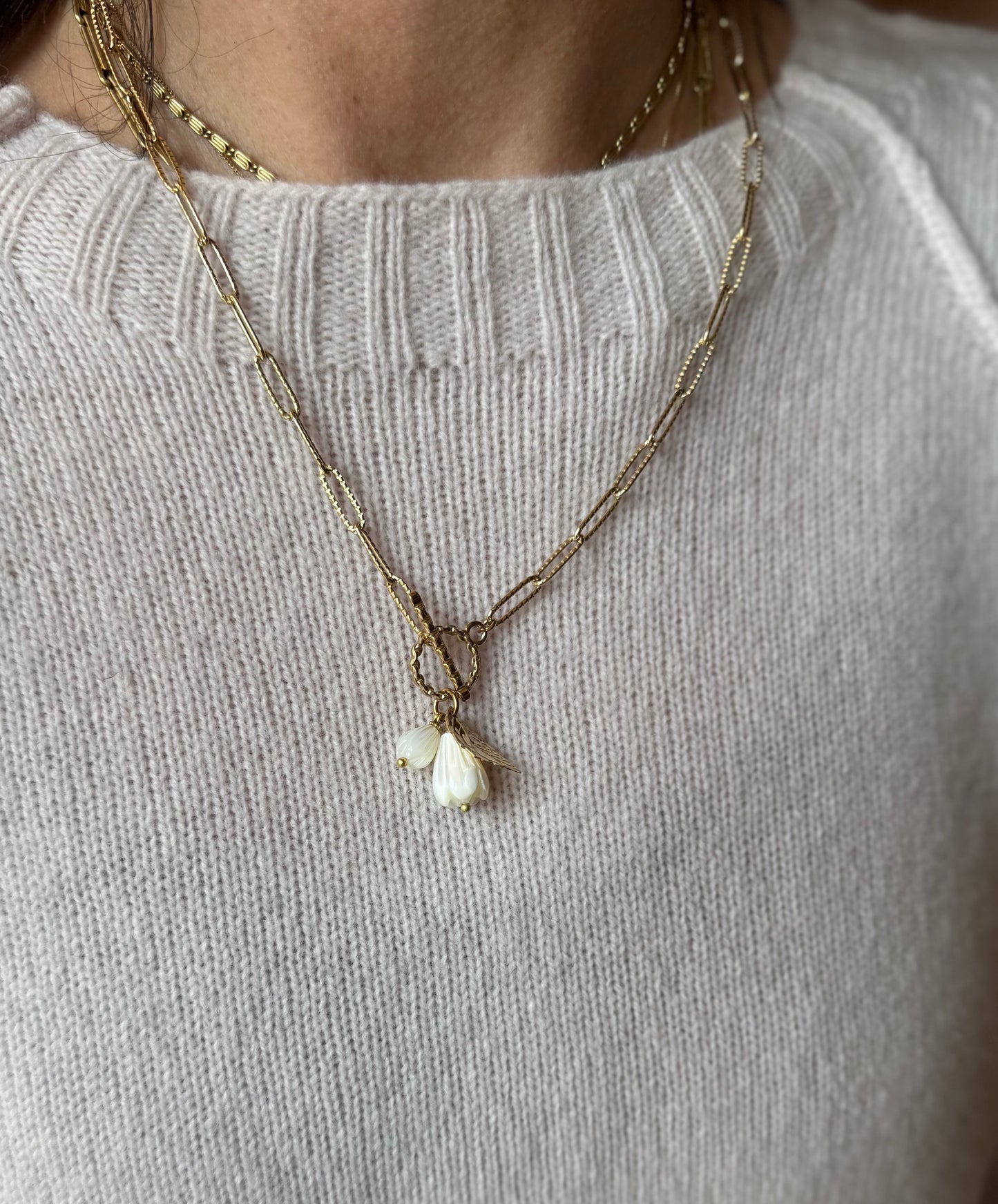 Collana corta Bucaneve