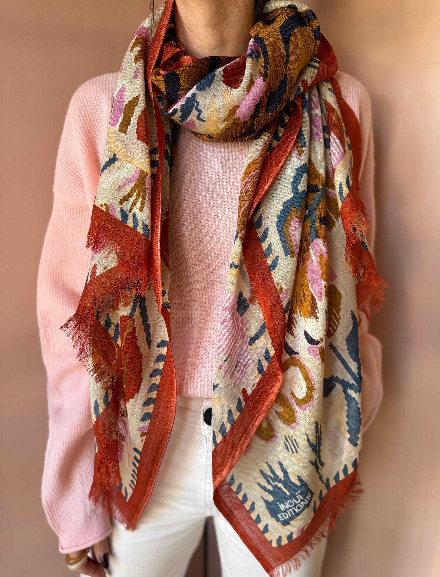 Sciarpa Jorgen nude Inoui