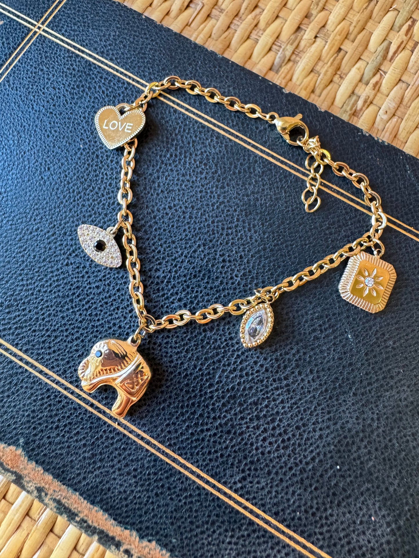 Bracciale Charms Elefantino