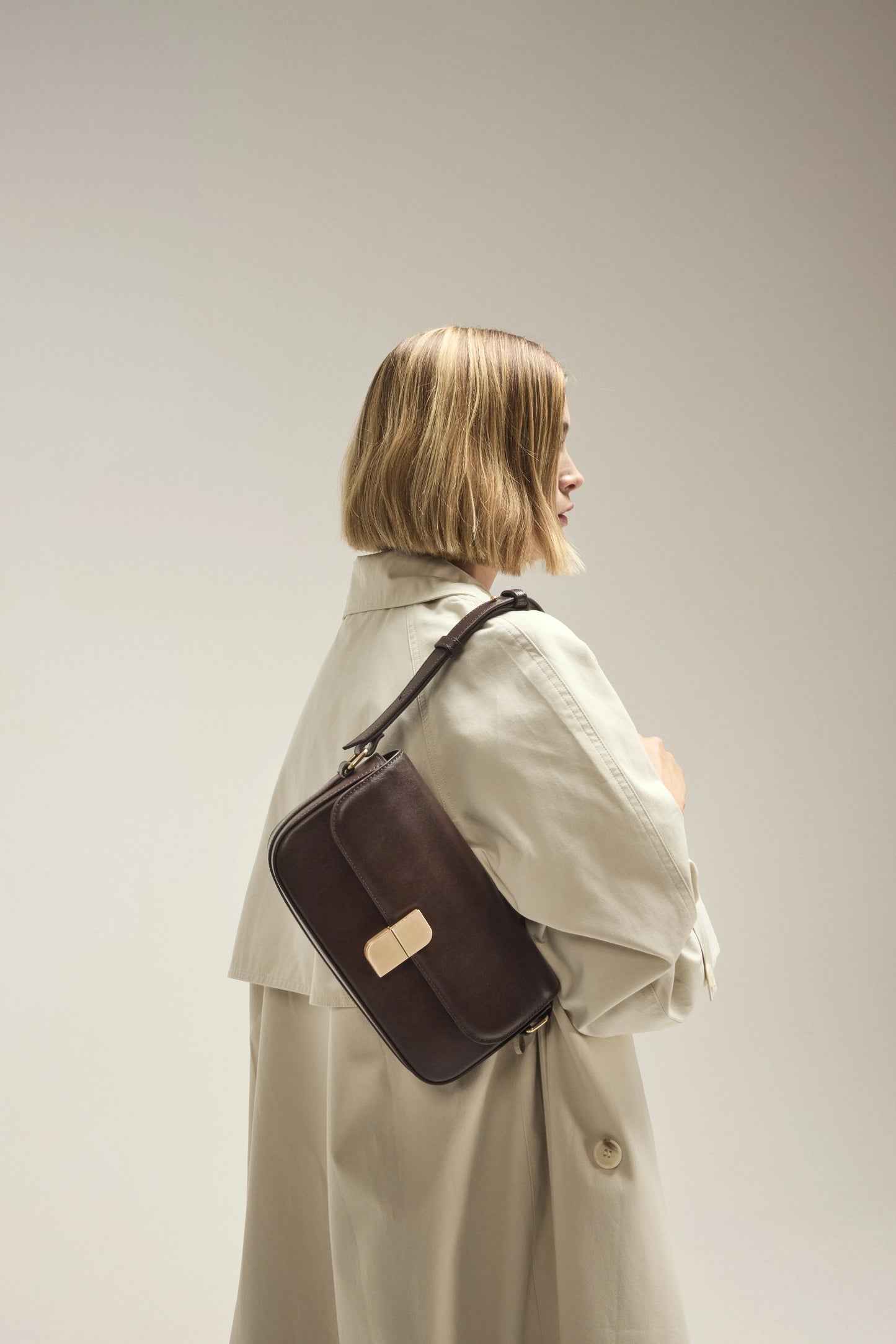 Borsa Alice small Ebano Nat&Nin