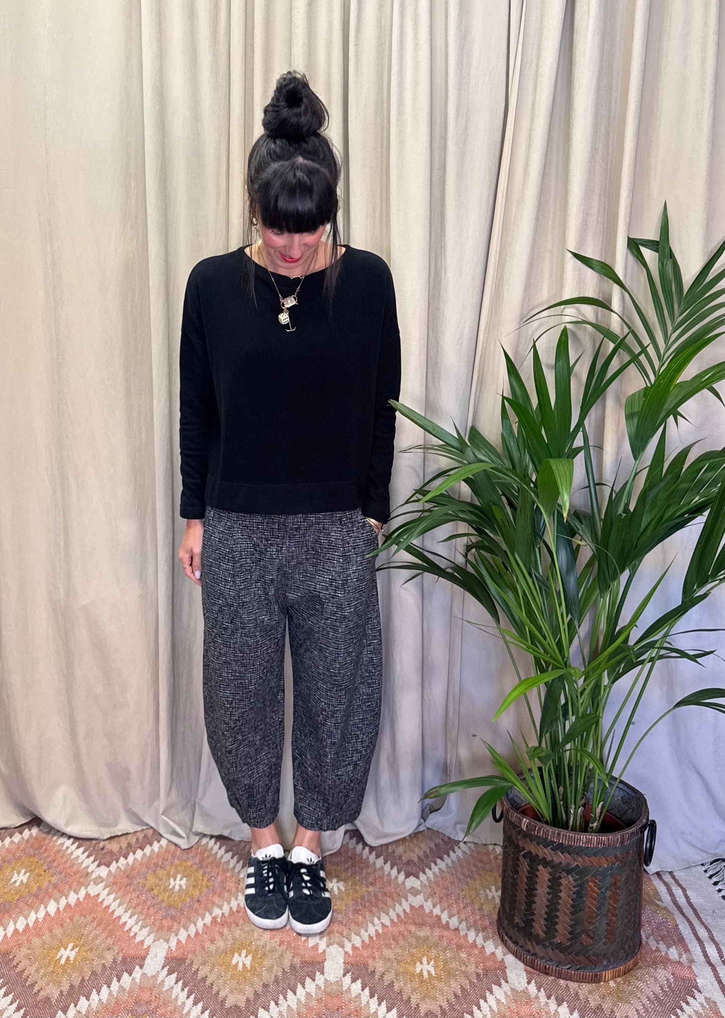 Pantaloni Bianco MamaB