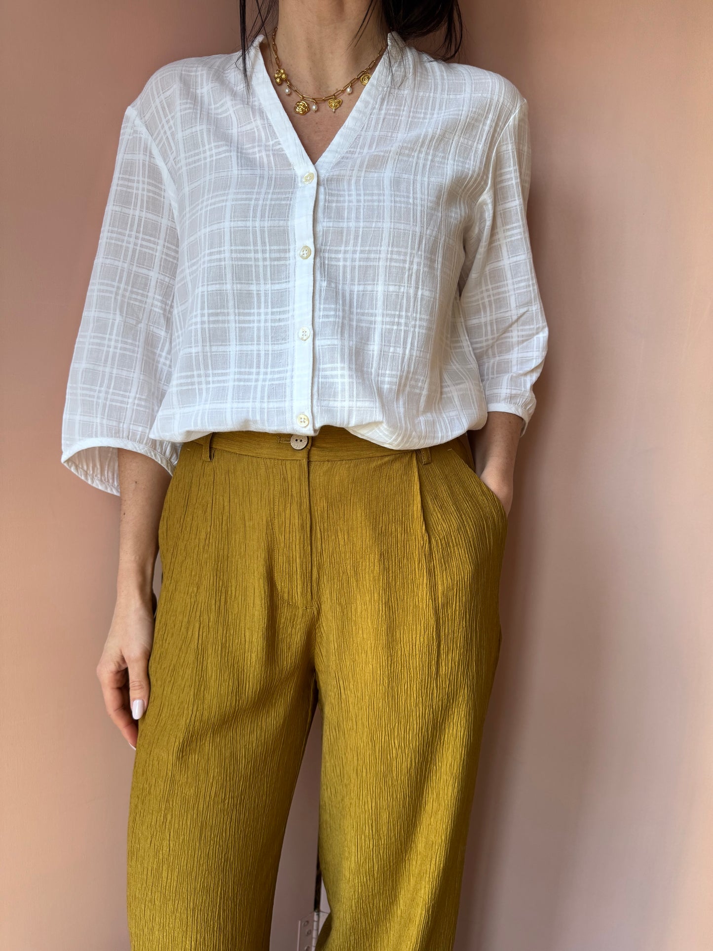 Pantaloni senape NiceThings