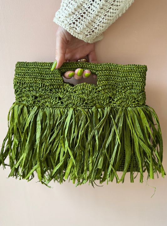 Pochette Jana verde Camalya