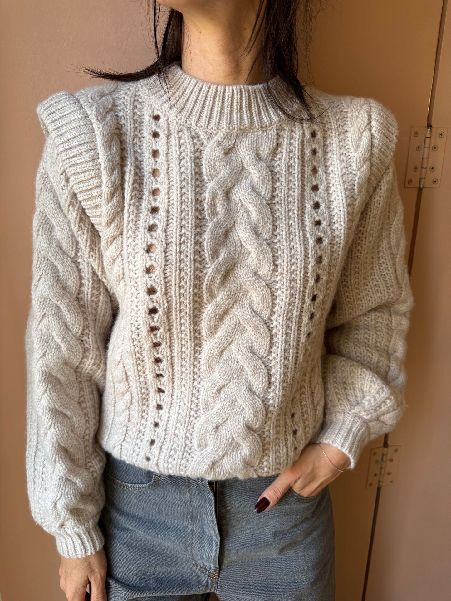 Maglione Anika ecru Louise Misha