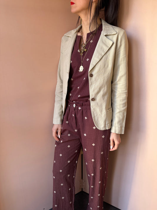 Giacca beige BottegaChilometriZero