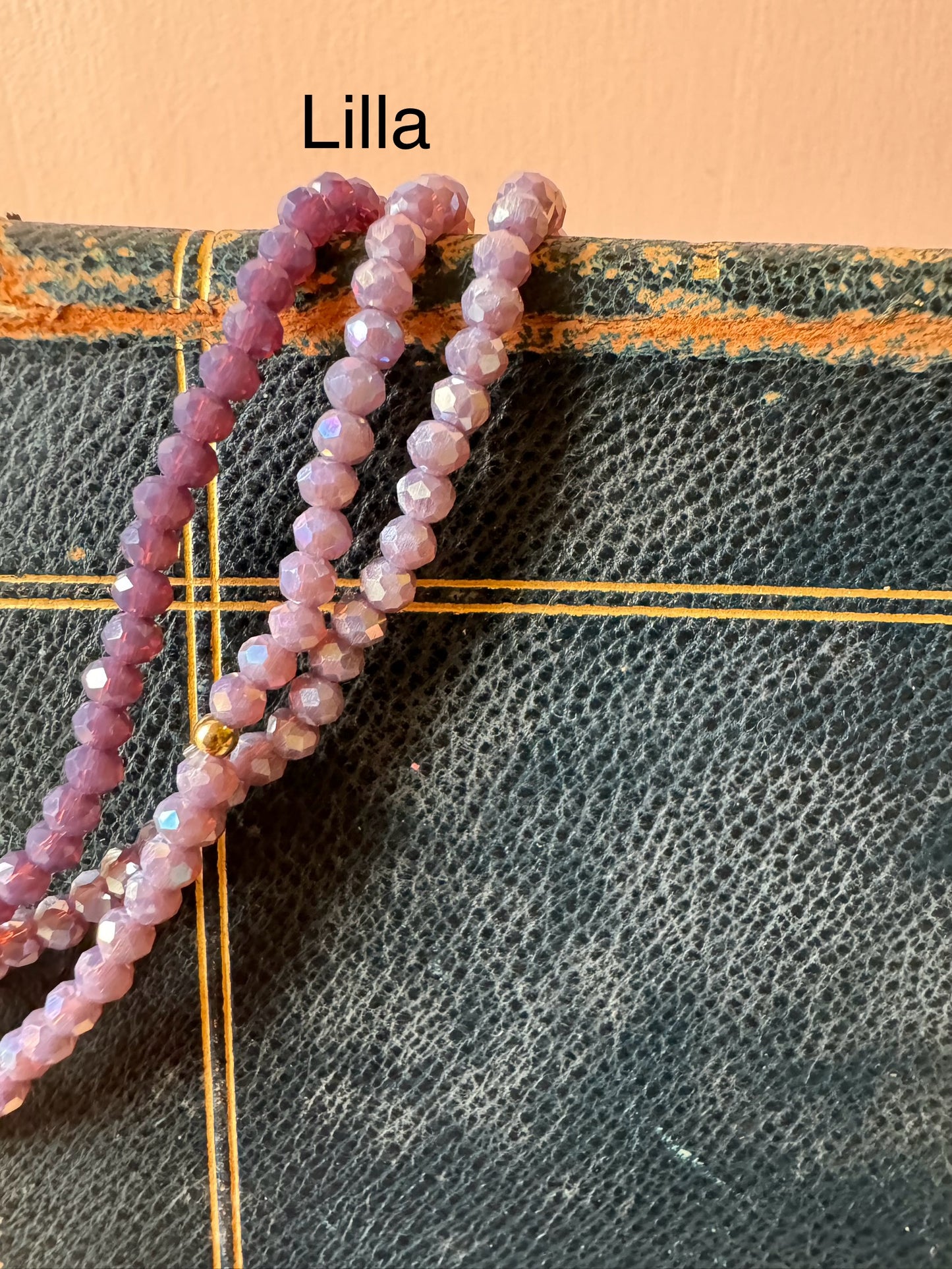 Bracciali cristallini elastici
