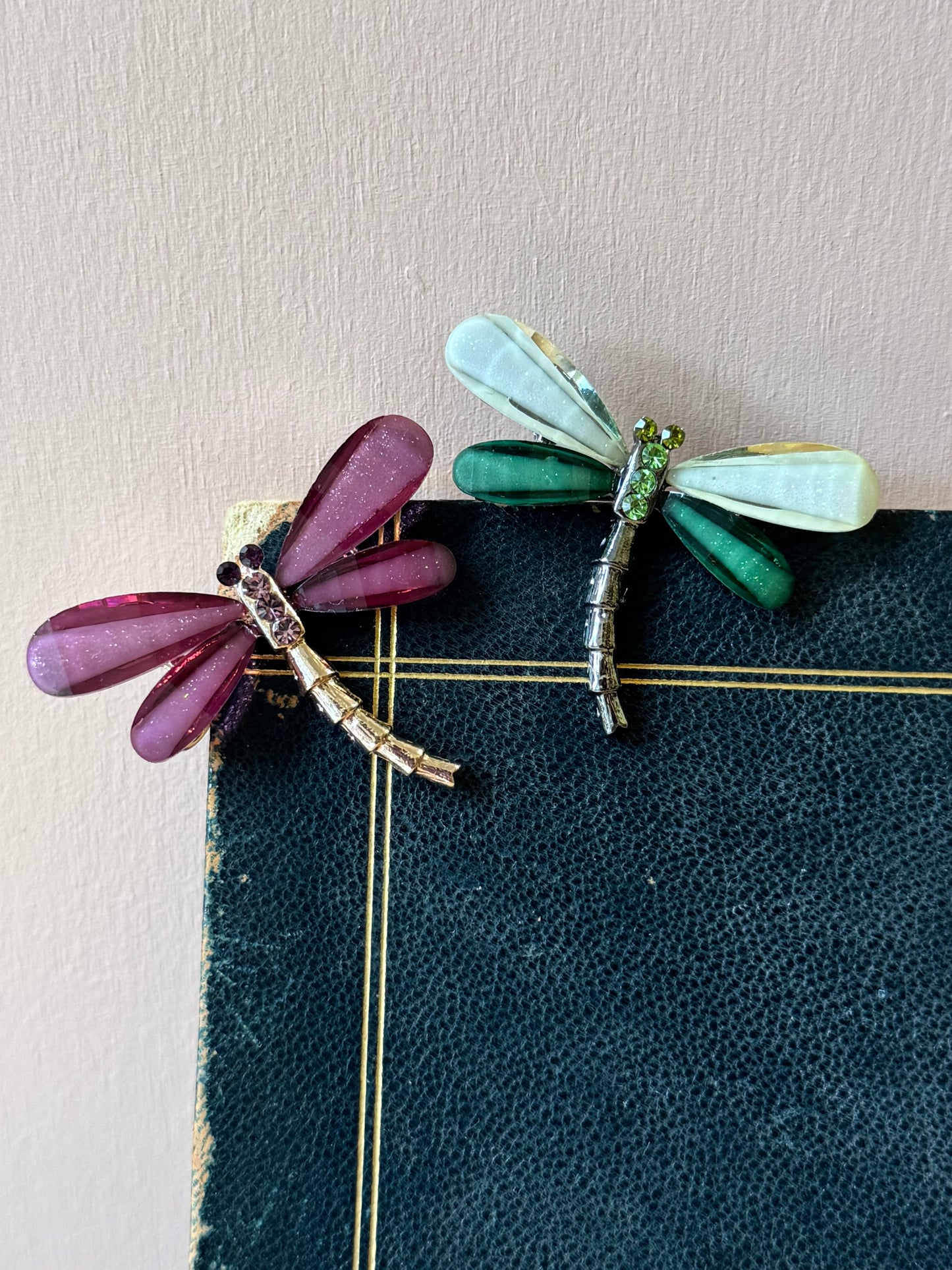 Spille libellula resina