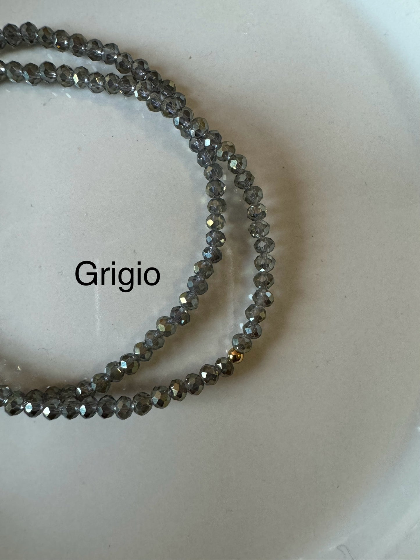 Bracciali cristallini elastici