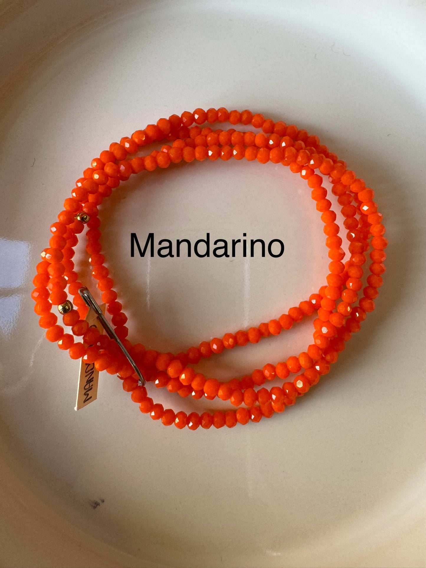 Bracciali cristallini elastici