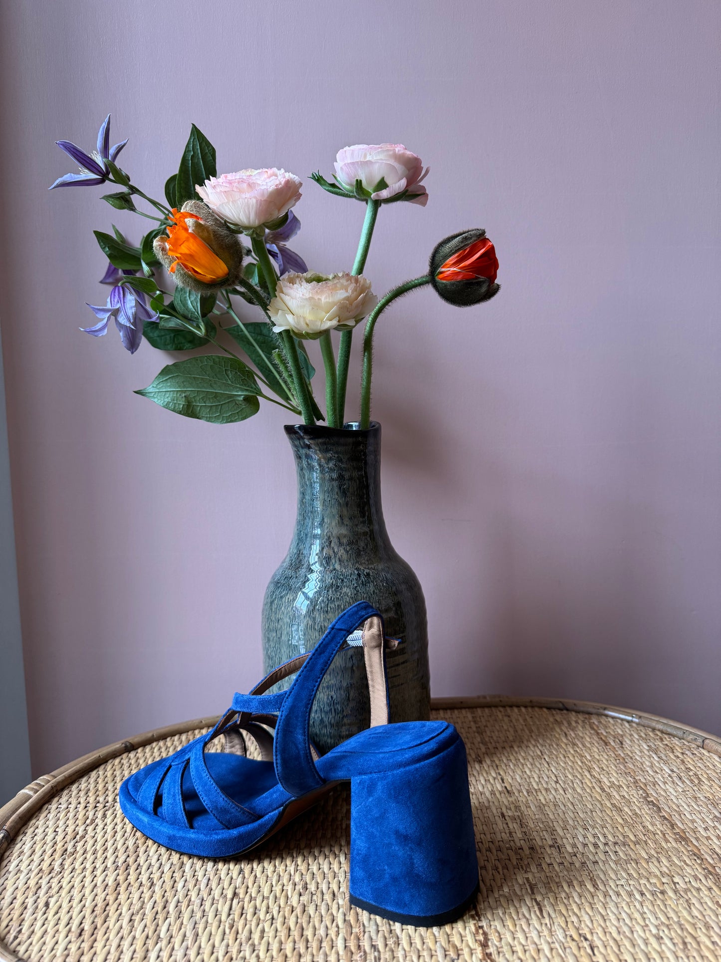 Sandalo blu Audley