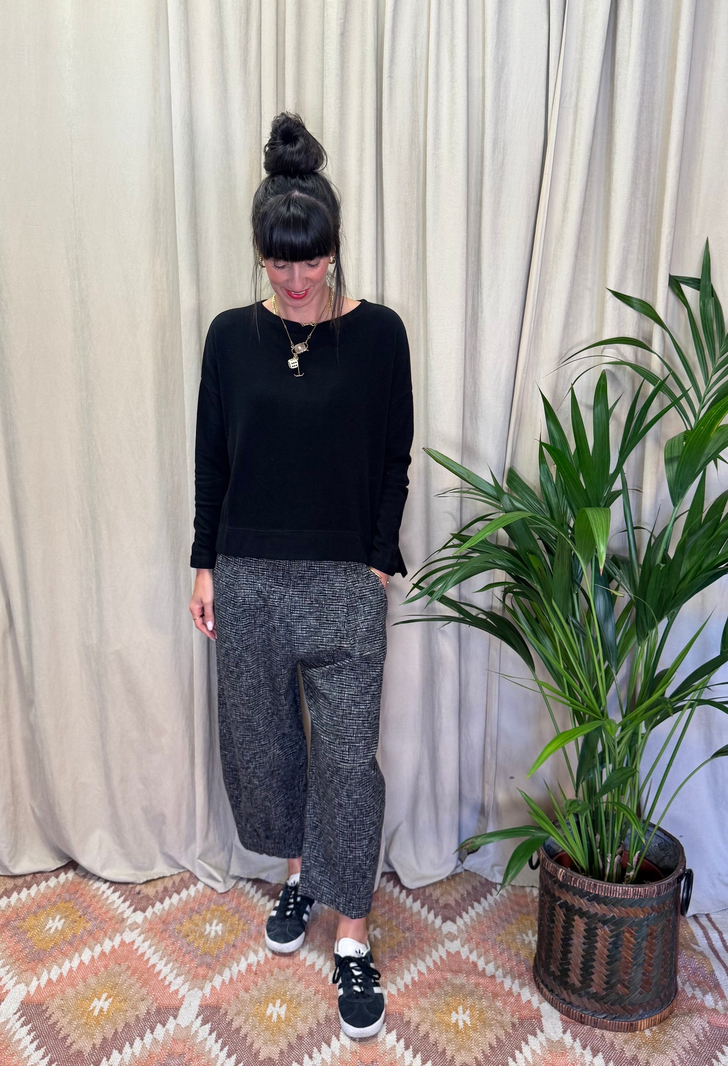 Pantaloni Bianco MamaB