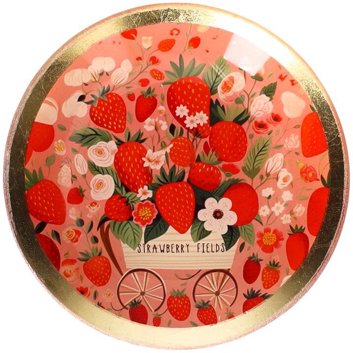 LOVE PLATES “STRAWBERRY FIELDS”