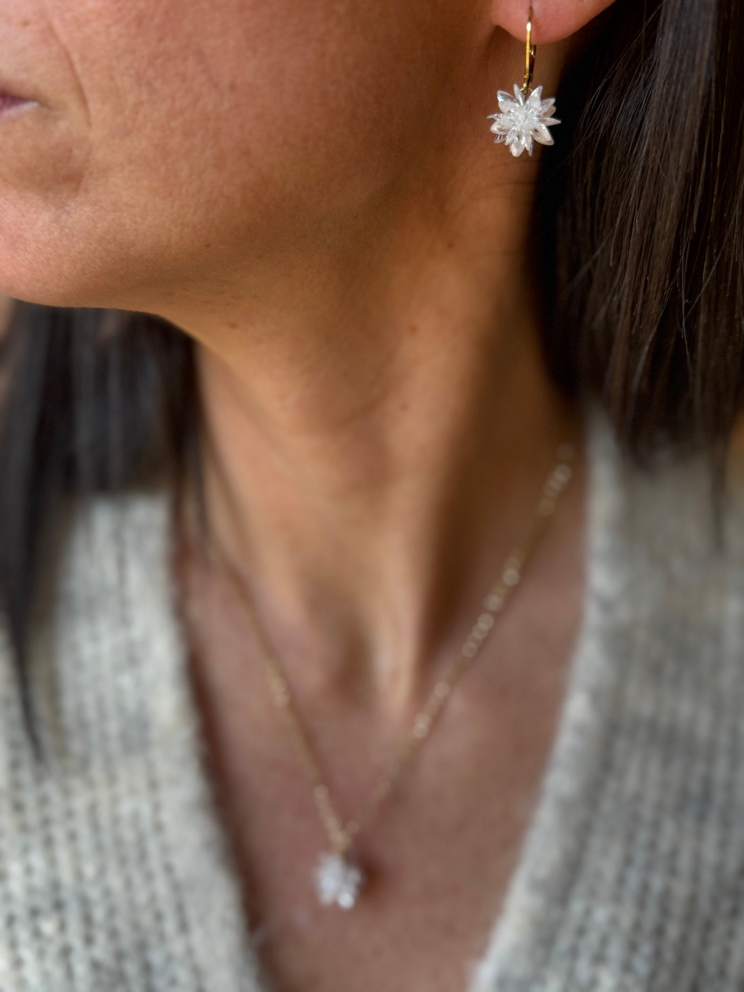 Orecchini Fiocco di Neve