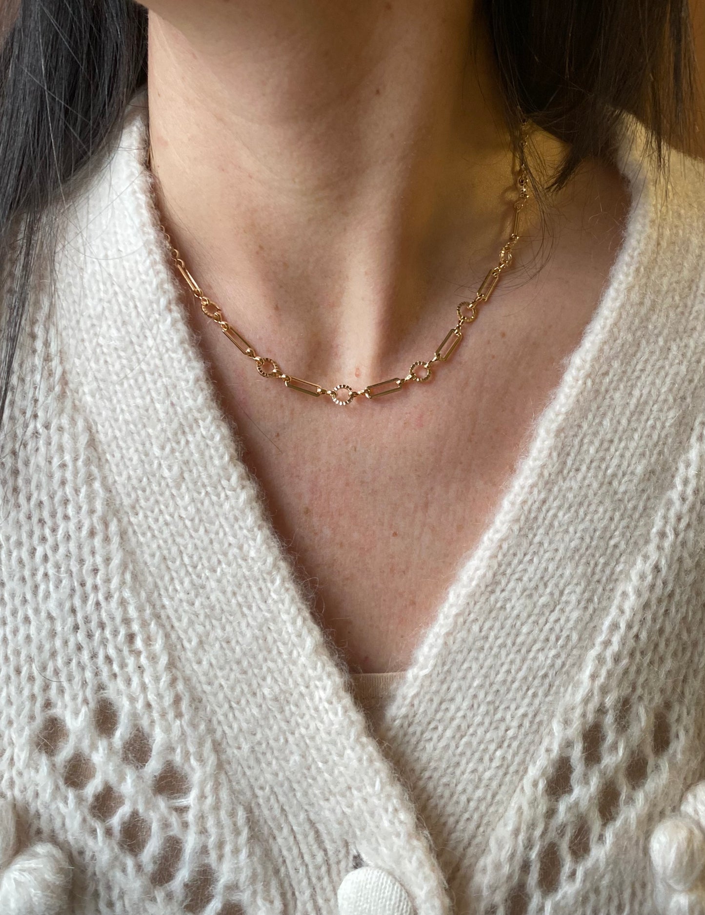 Girocollo Piper placcato oro