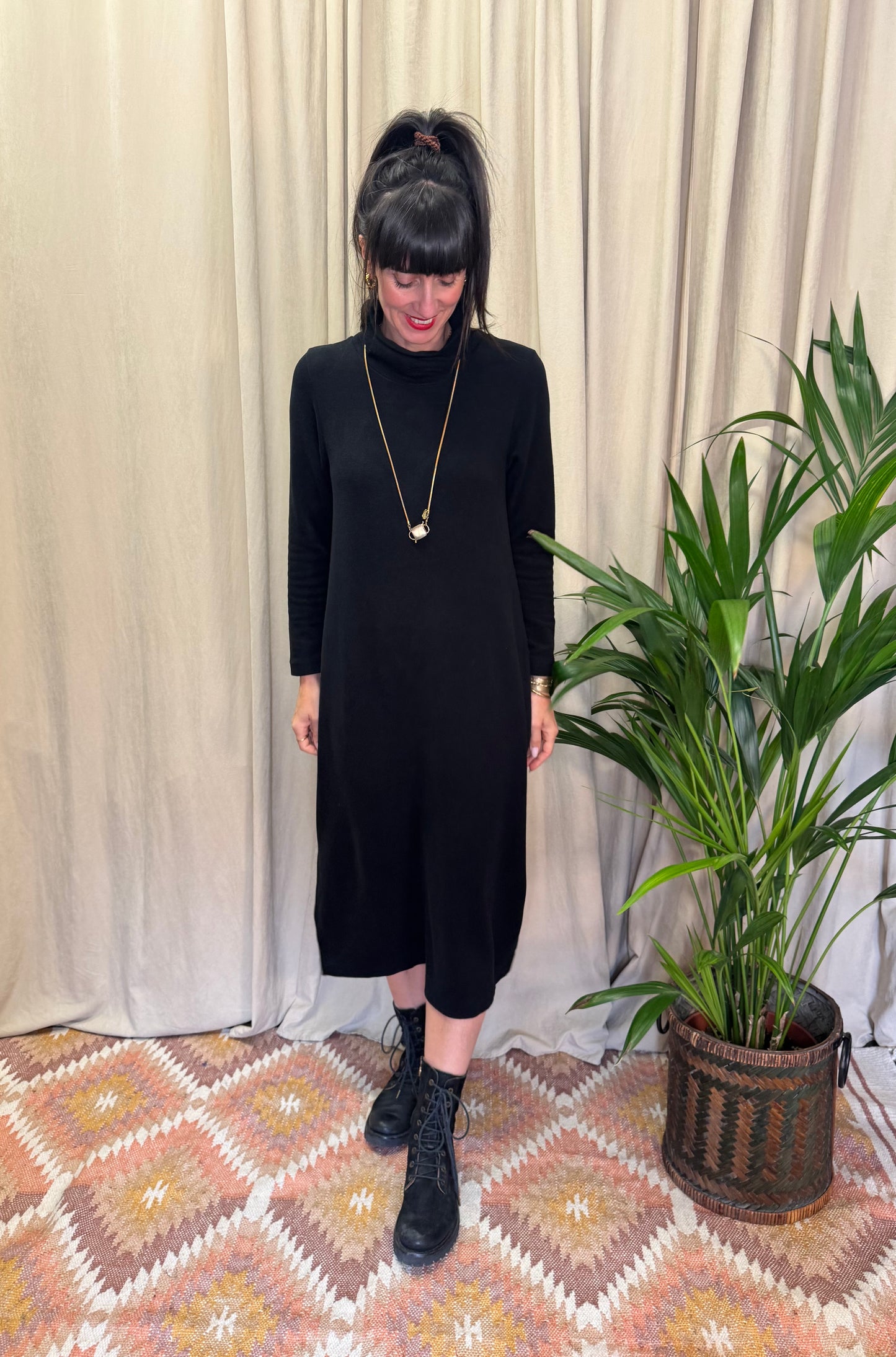 Abito Tosca nero MamaB