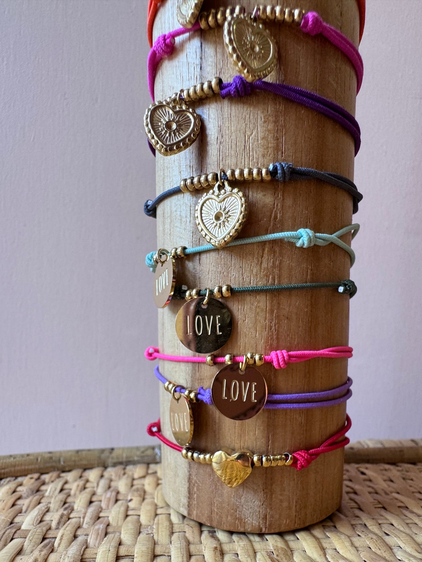 Bracciali elastici regolabili