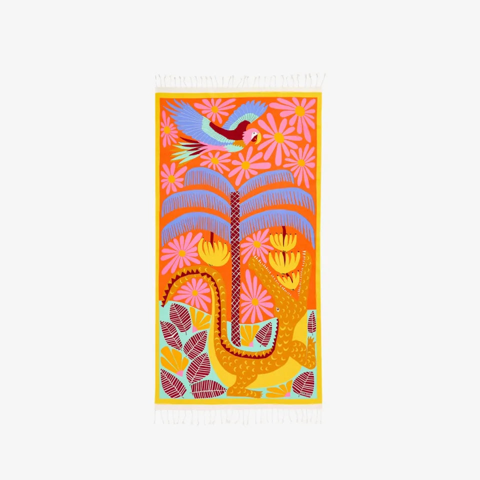 Fouta Inoui Mangrove orange