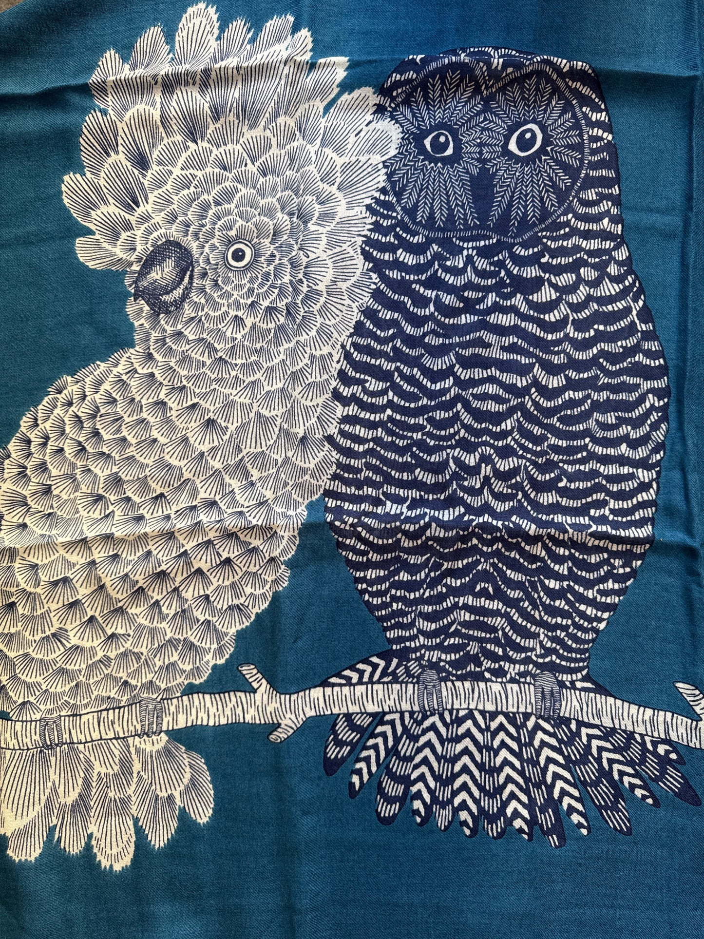 Sciarpa Chouette blu Inoui