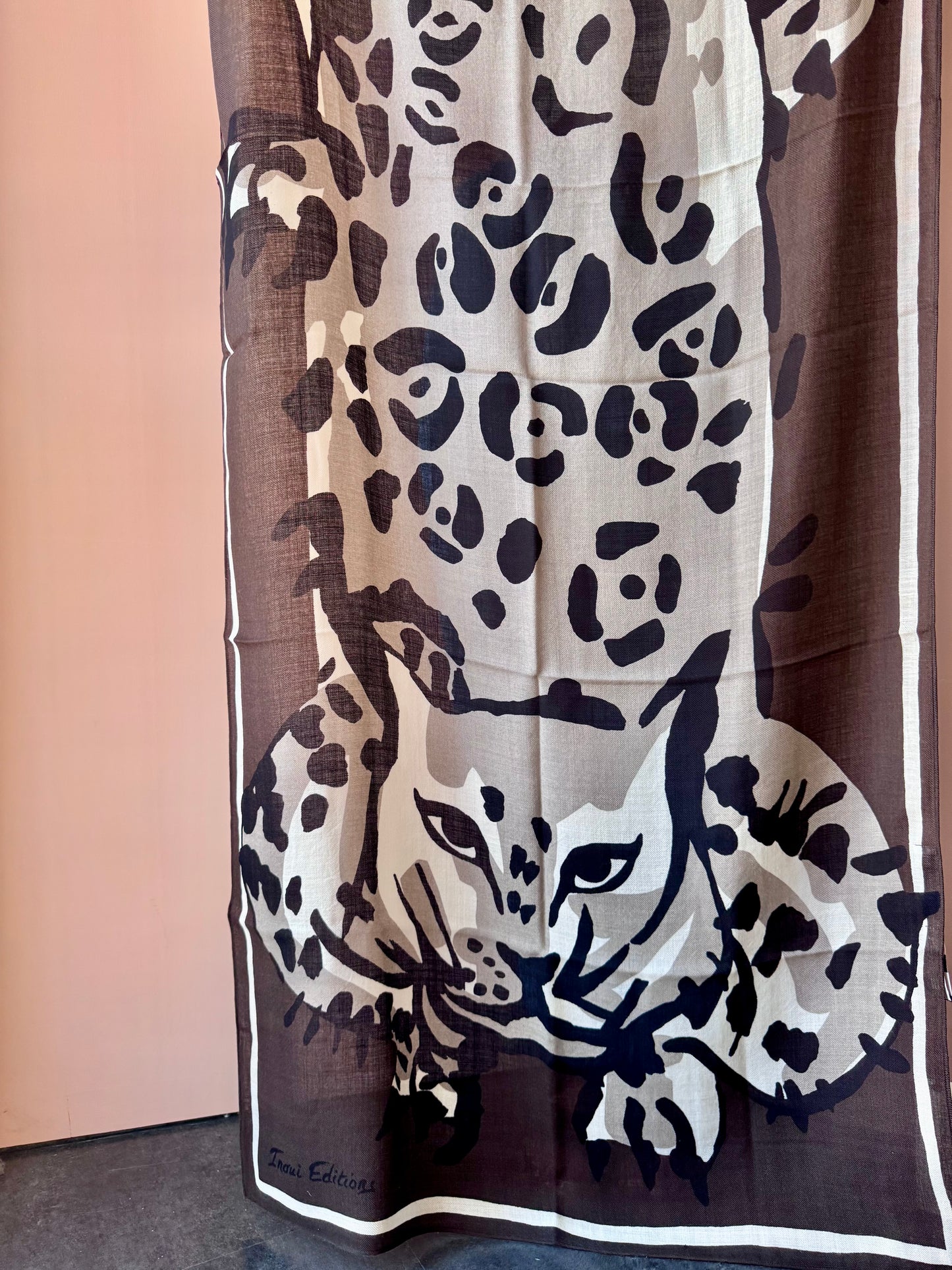 Sciarpa Felino marrone INOUI