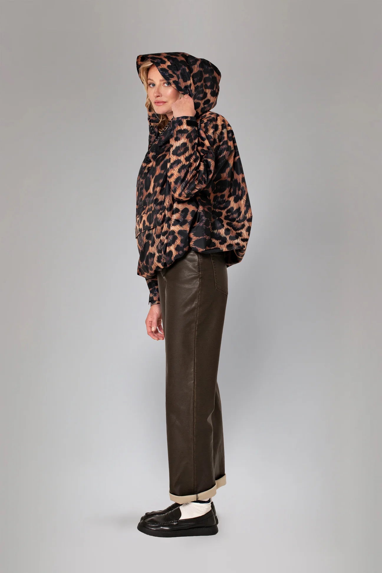 Anorak dark leopard RAIN KISS