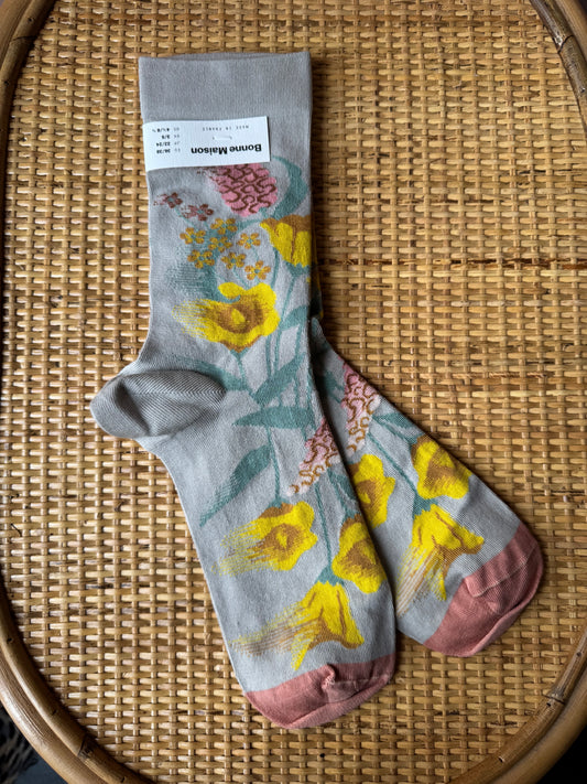 Calze fiori ghiaccio Bonne Maison