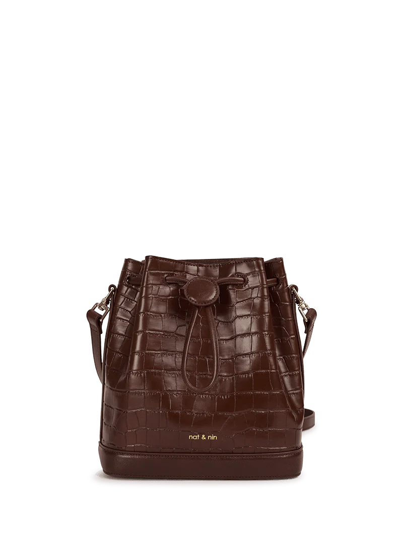 Borsa Norah effetto coccodrillo Nat&Nin