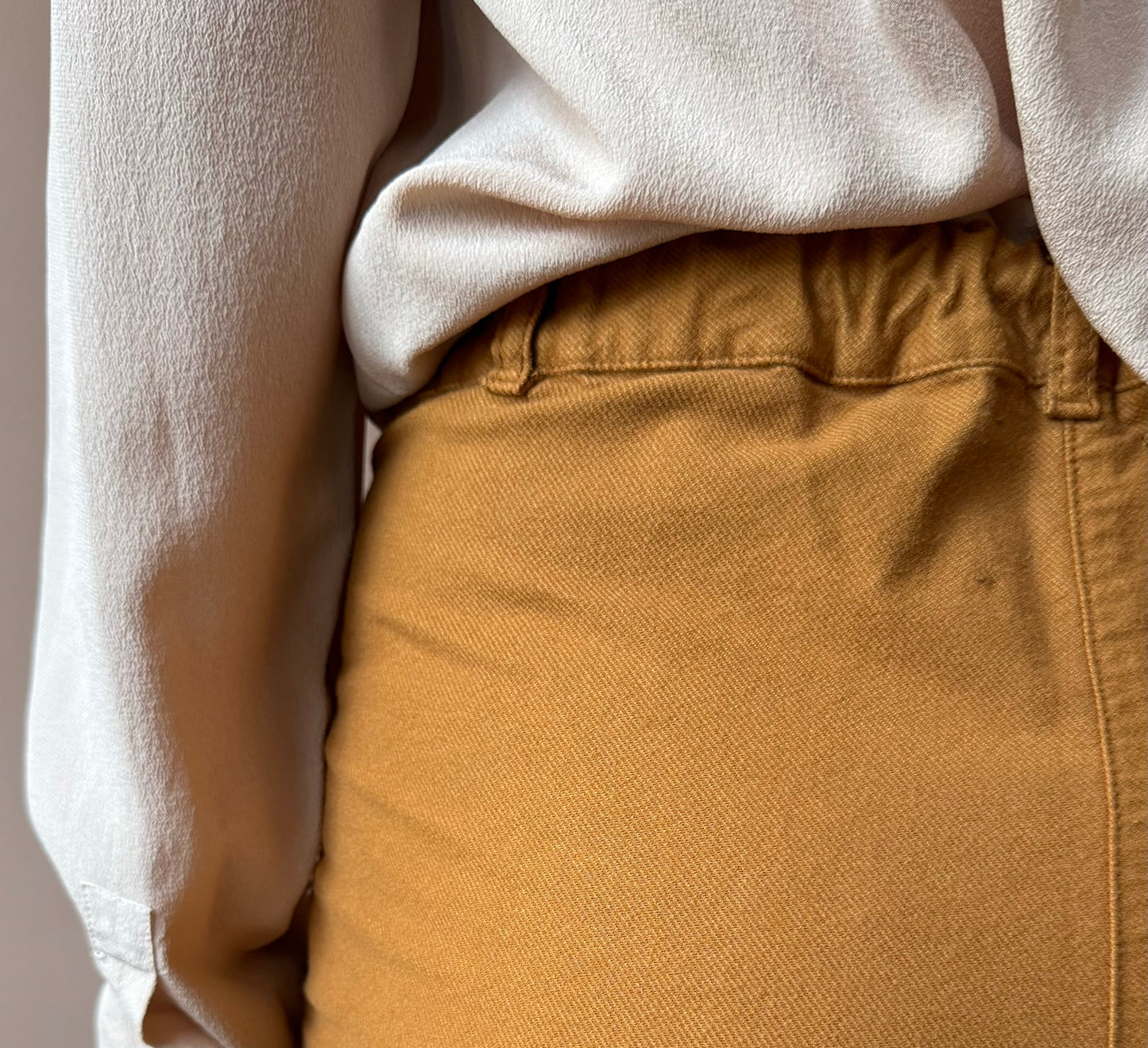 Pantaloni cinturino ruggine Bottega Chilometri Zero