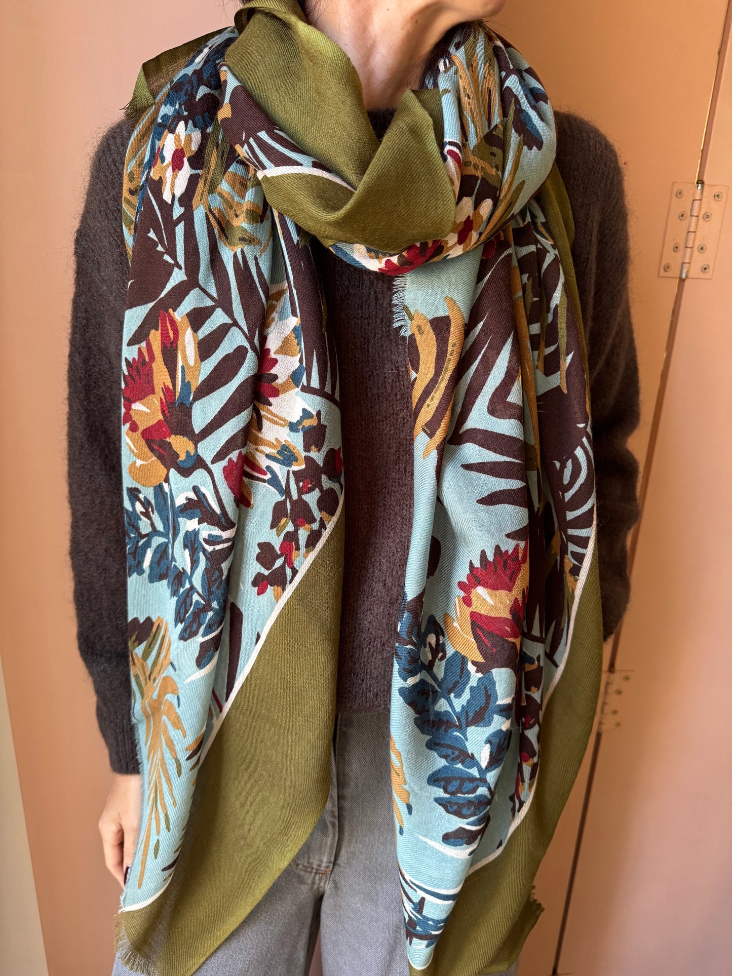 Sciarpa Dami verde Pyaar