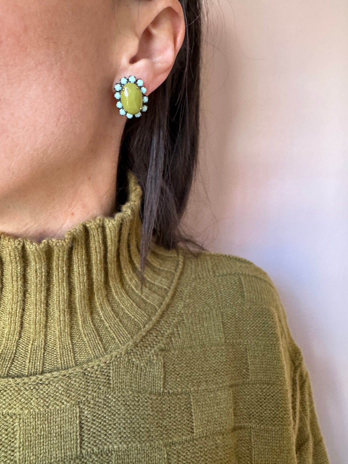 Orecchini smaltati Unique