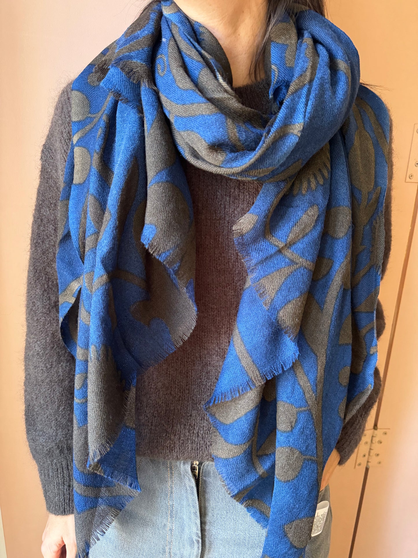 Sciarpa Sassongher blu Ordi.to