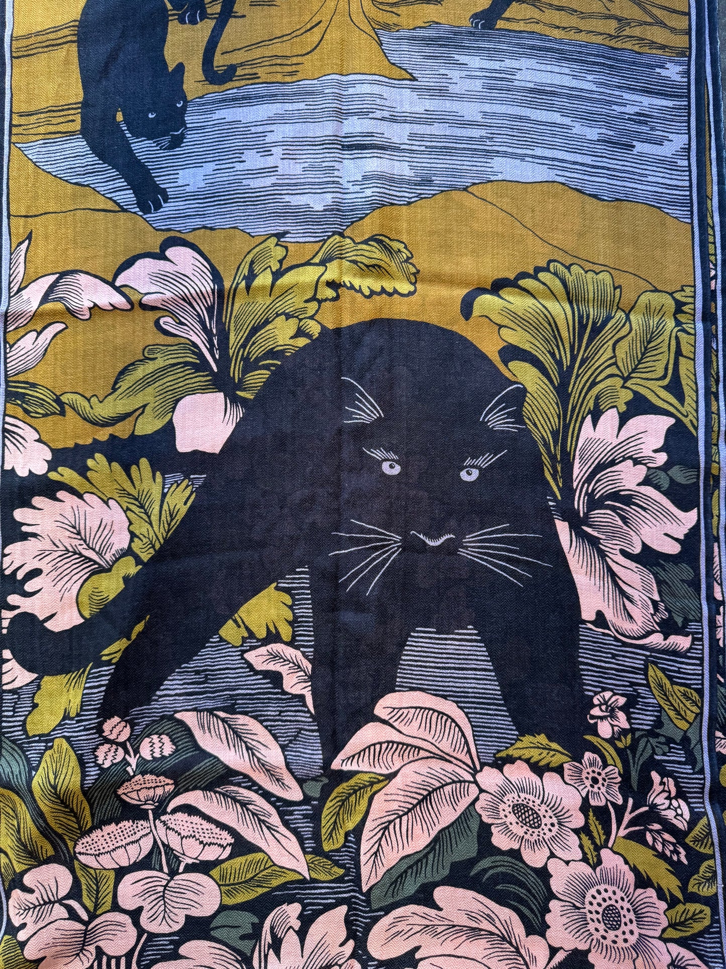 Sciarpa Panthere rosa Inoui