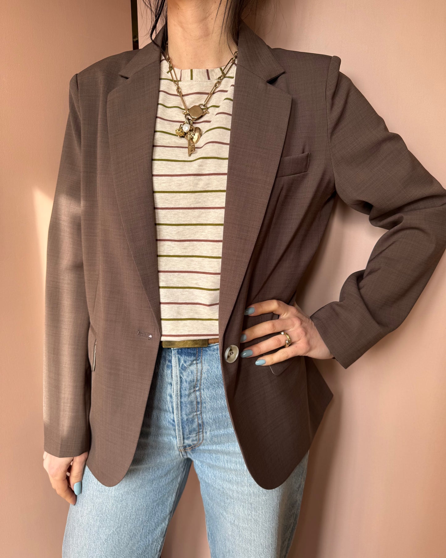 Giacca Cacao Wu Side