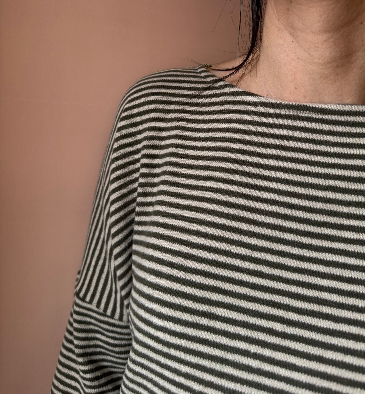 Maglia Emotiva Riga Alga MamaB