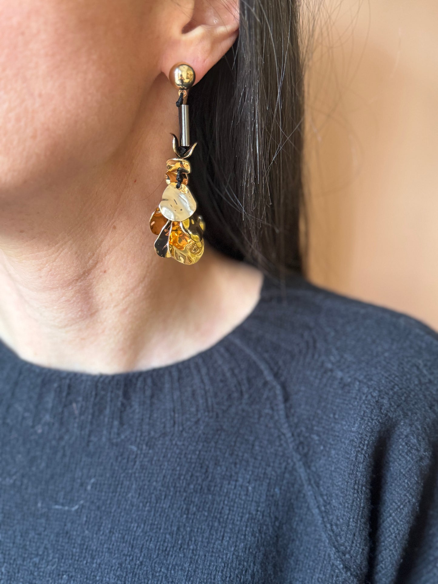 Orecchini con foglie Nalì