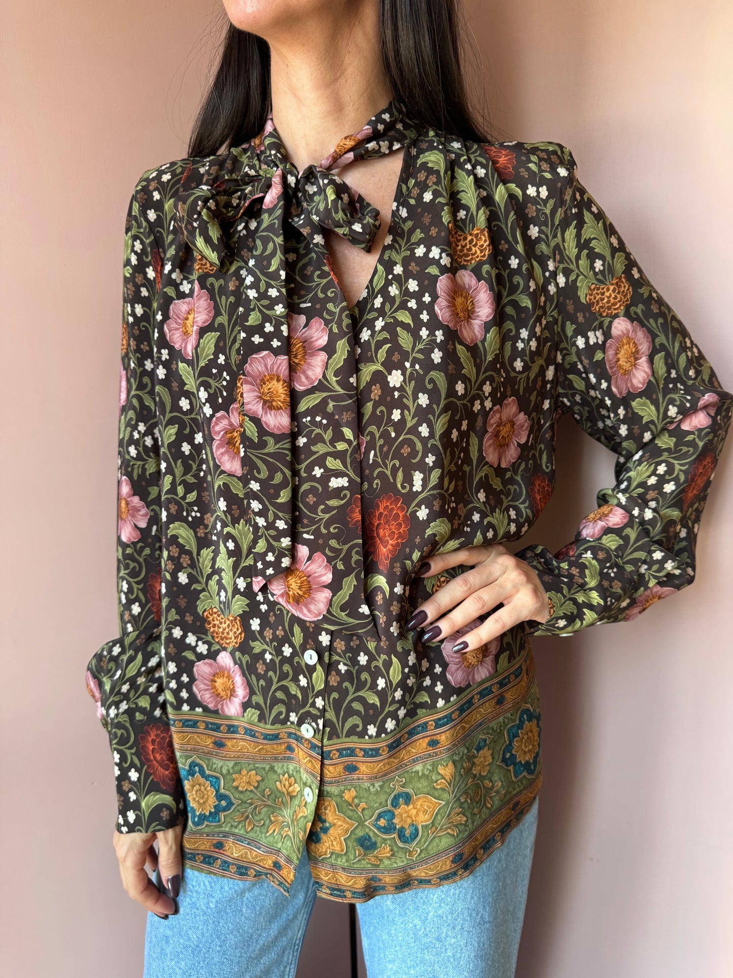Camicia fiocco WU SIDE