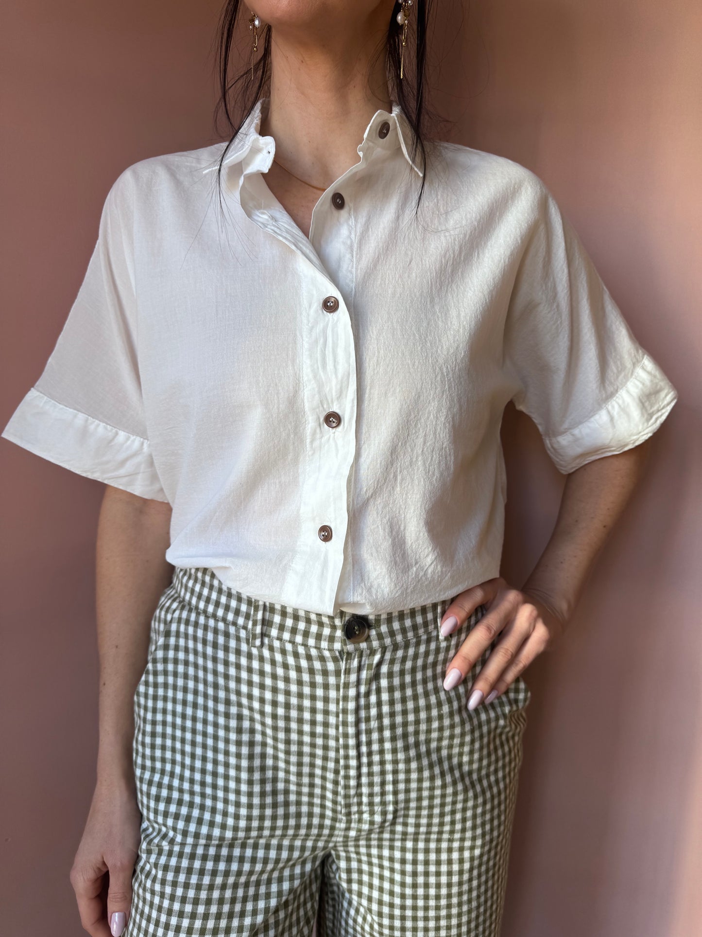 Pantaloni Vichy Ugueta DesPetitsHauts