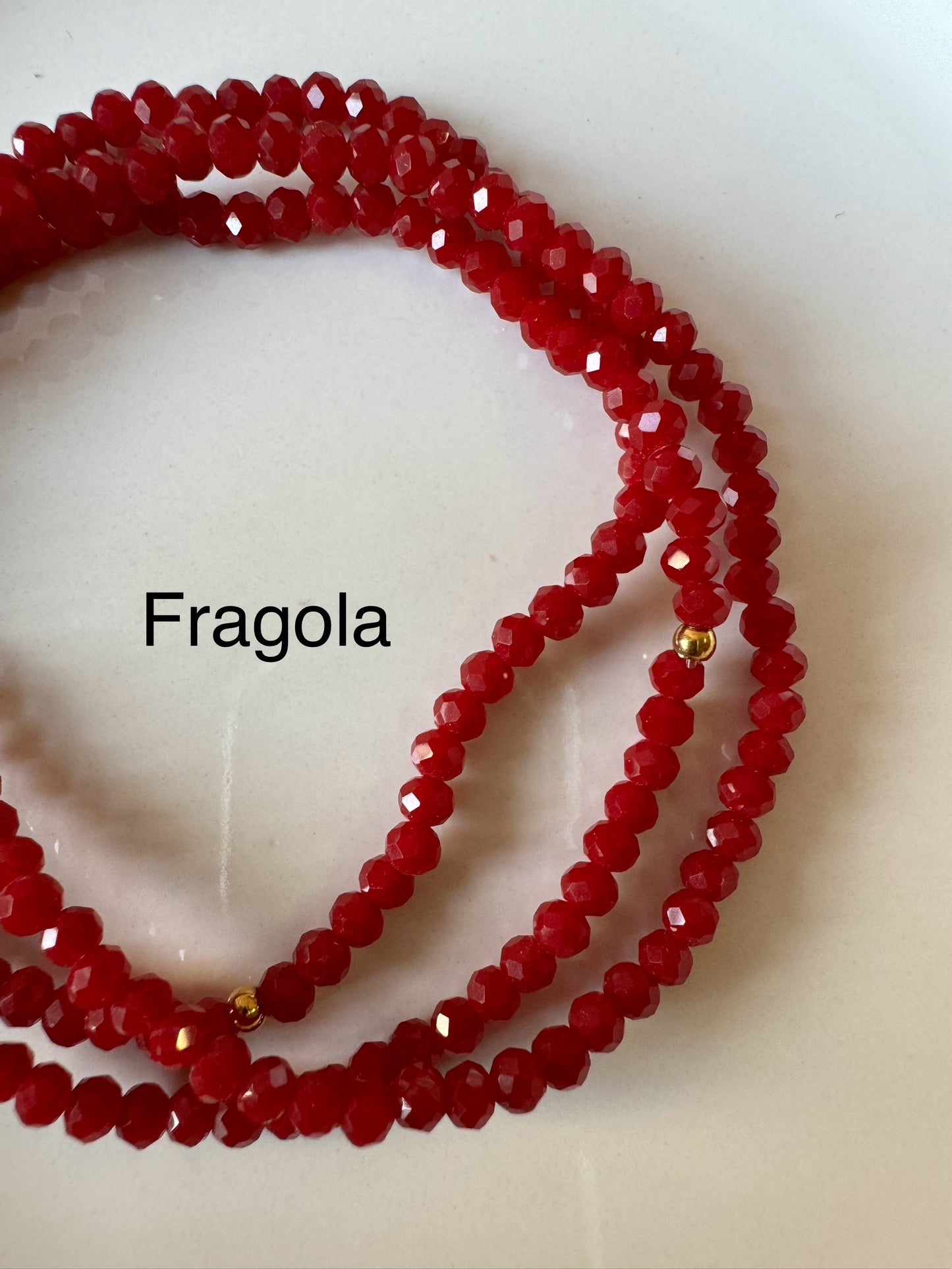 Bracciali cristallini elastici