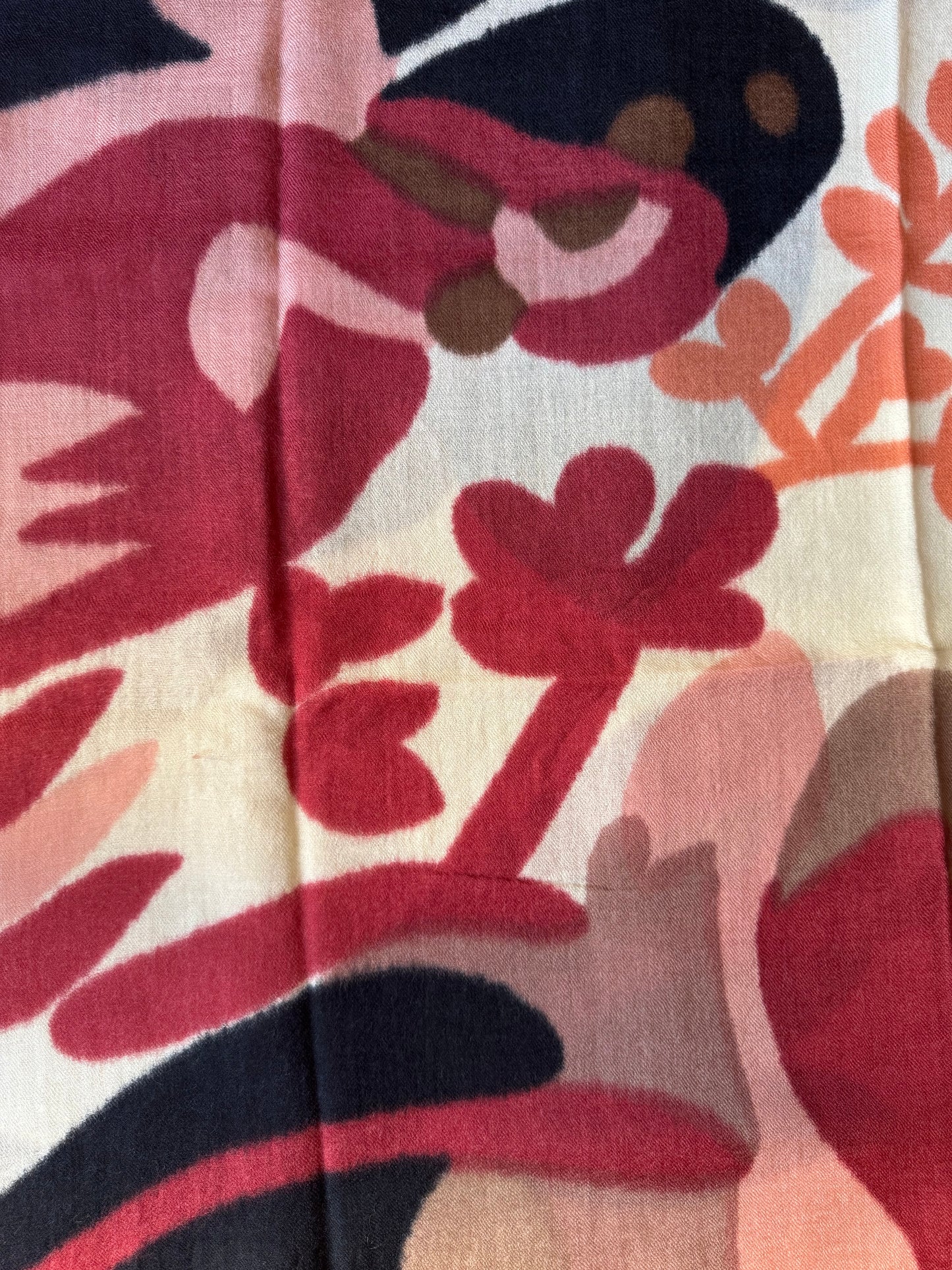 Sciarpa Bianco nero/rosa Ordi.to