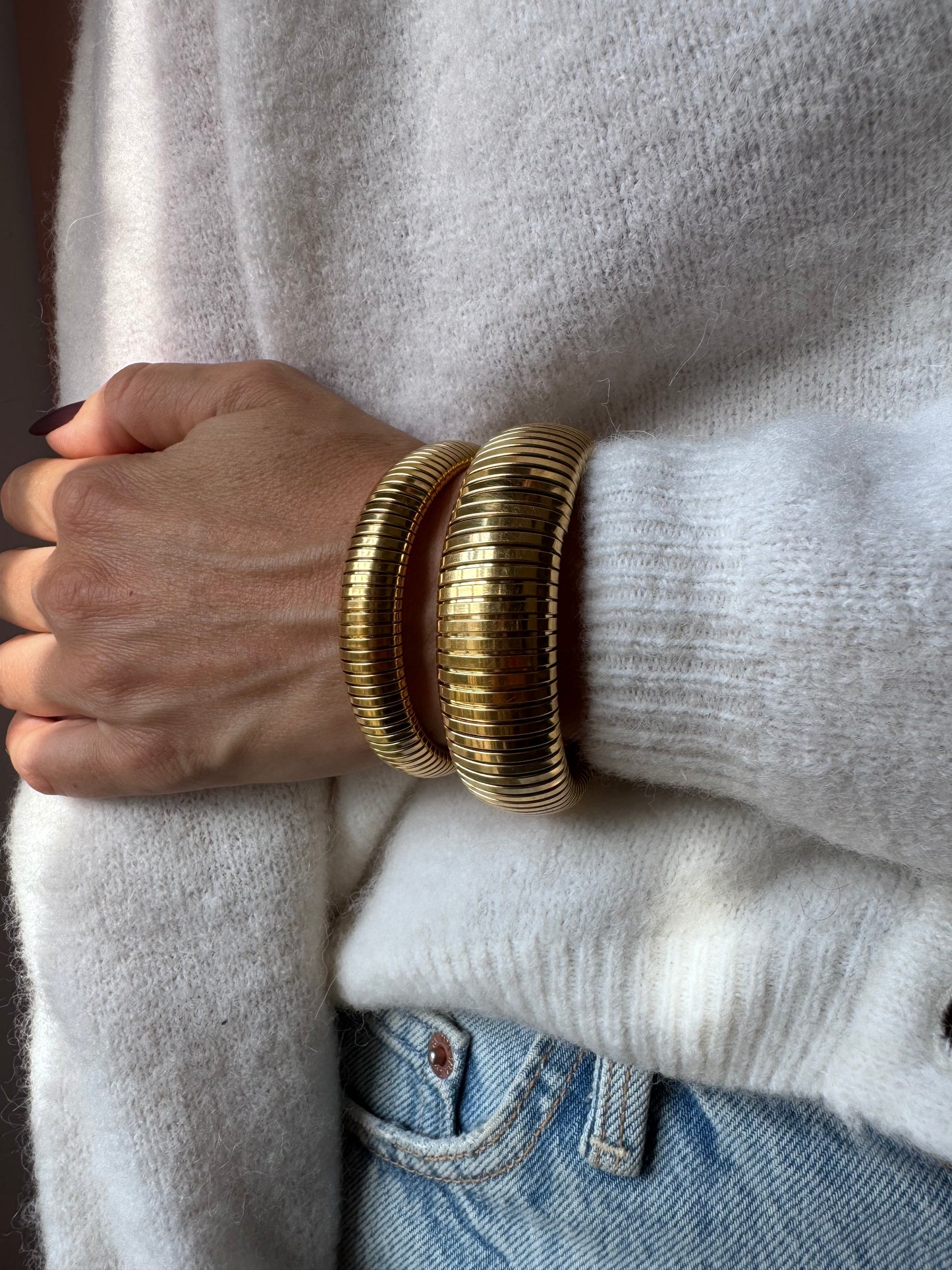 Bracciali elastici in acciaio